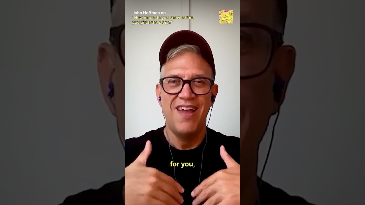 John Hoffman on pitching stories