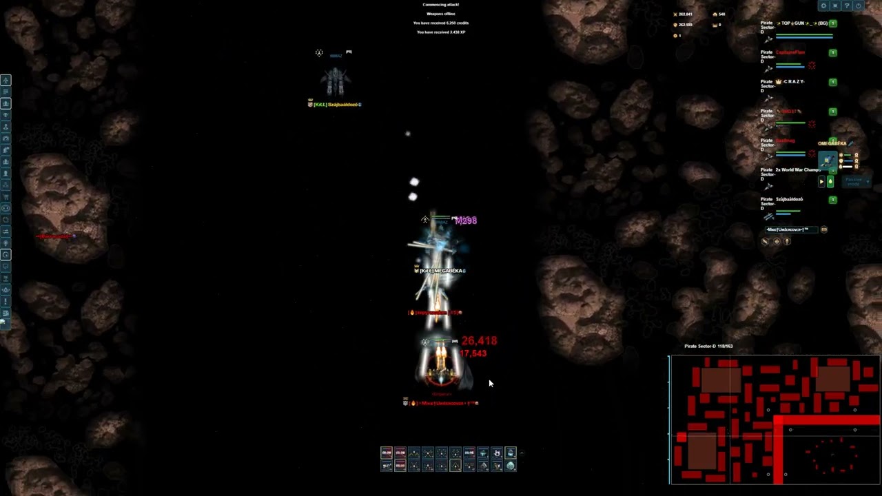 Space Aces - overwhelming firepower