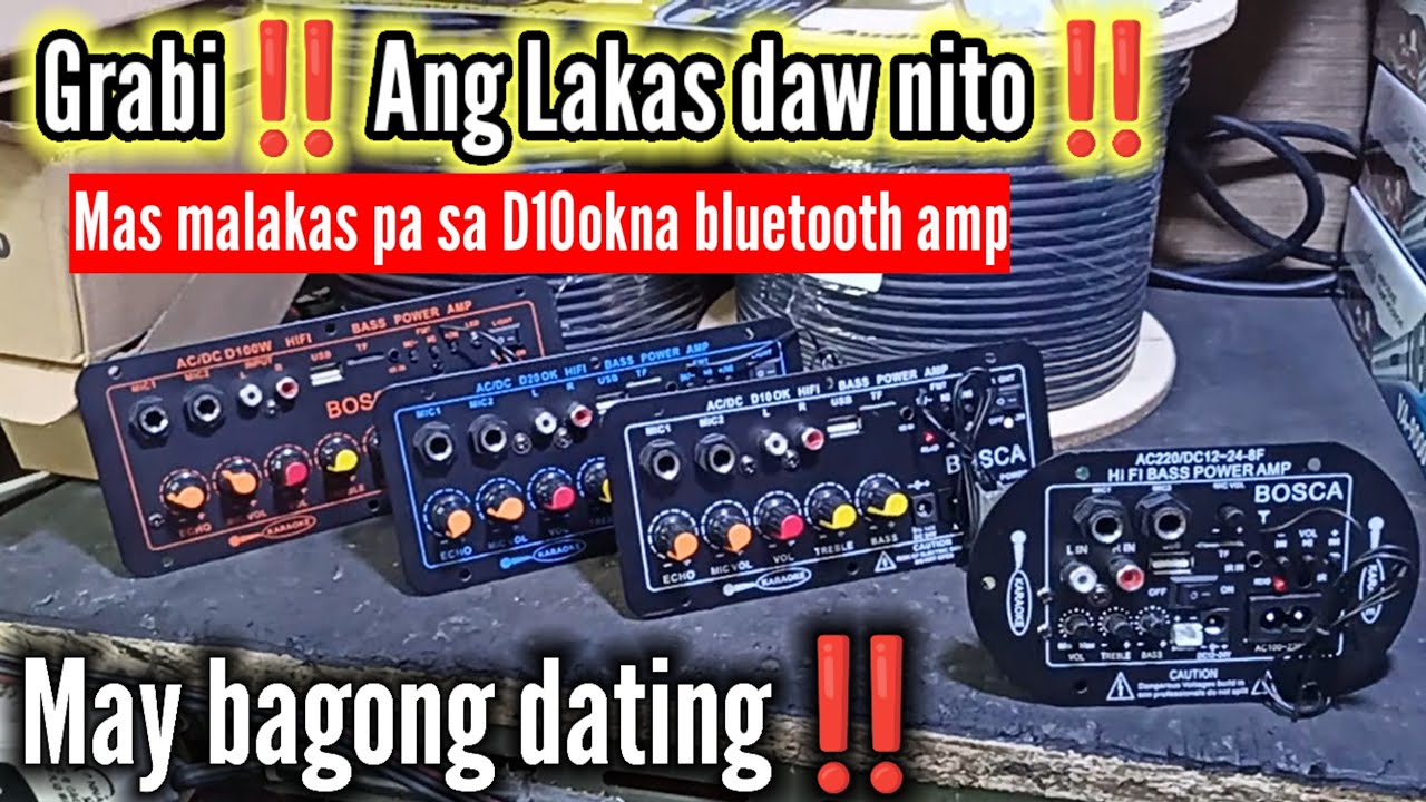 Panoorin nyo to‼️Bluetooth amplifier na pang malakasan na daw ? kahit D15 na Speaker kayang kaya