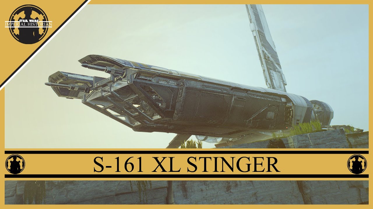 S-161 XL Stinger (An Imperial Perspective) {Star Wars Lore}