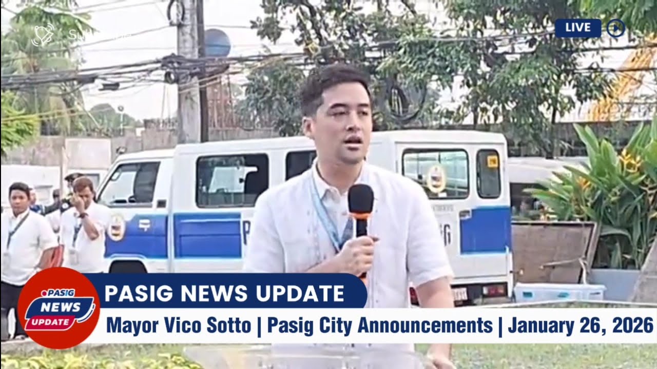 🔵 Mayor Vico Sotto MENSAHE | Flag Raising Ceremony | Jan 26, 2026 | Prayer Monday