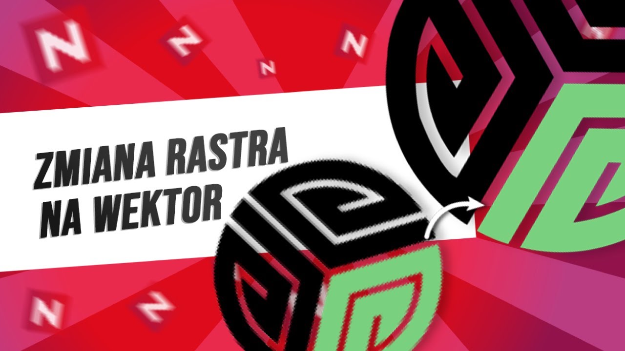 #4 PORADNIK: Grafika rastrowa i wektorowa - co je różni i jak zamienić raster na wektor? #adobe
