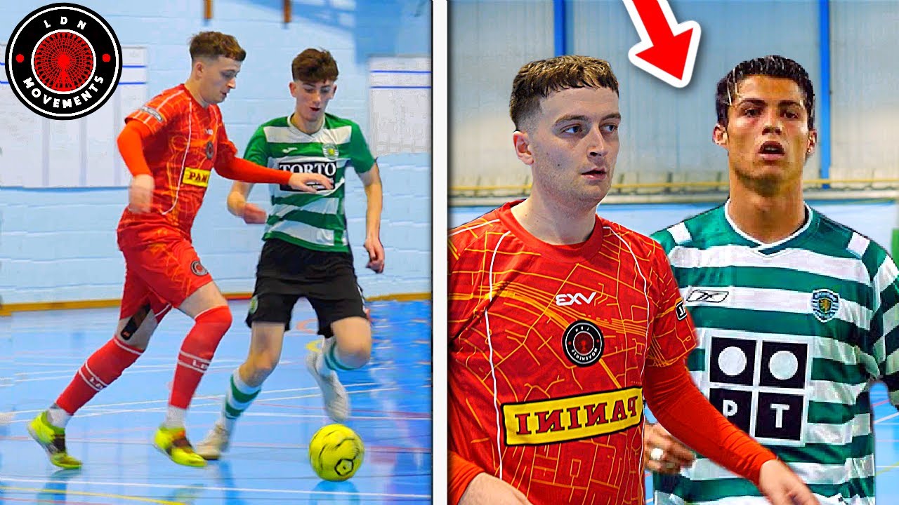 I Played in a PRO FUTSAL MATCH vs RONALDO'S 1st Ever Football Team!