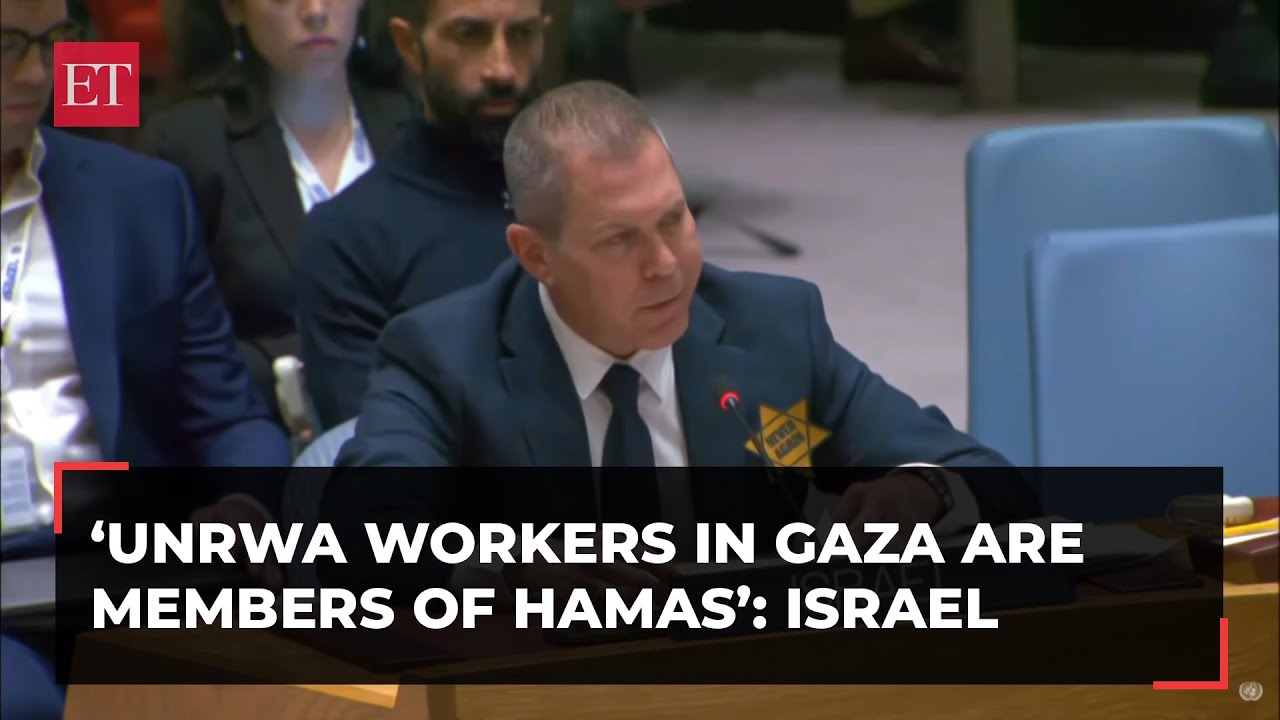 'Many UNRWA workers in Gaza are members of Hamas': Israeli ambassador's sensational claim at UNSC