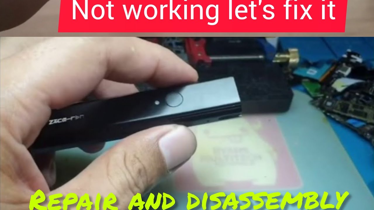How to repair and disassemble caliburn uwell