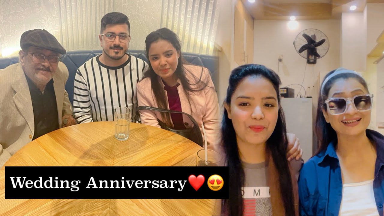 Our Wedding Anniversary💒💍||Anzalna Baji Ney Surprise Kardia😍🥰||Dinner Pe Gaey♥️||