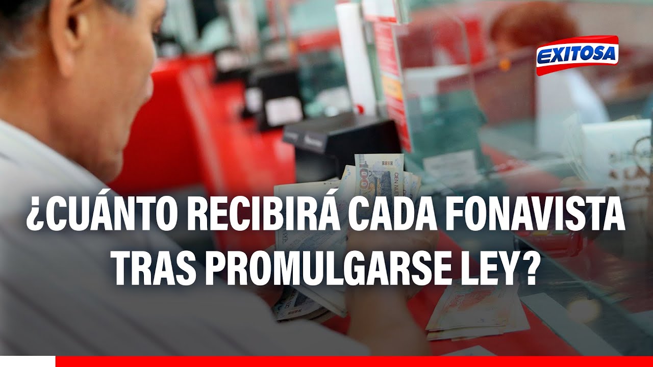 🔴🔵Jorge Milla: &iquest;Cu&aacute;nto recibir&aacute; cada fonavista tras promulgarse ley de devoluci&oacute;n de aportes?