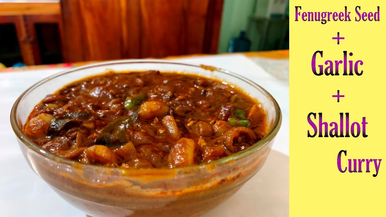 Spicy Fenugreek Seeds Curry Recipe with Coconut Milk | Vendhaya Kulambu Seivathu Eppadi? (Jaffna)