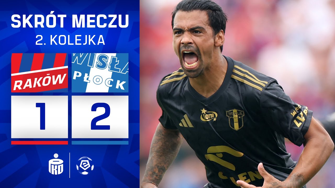 Raków - Wisła |SKRÓT| Salvador - Ballon d’Or! Cudowny gol i sensacja!| Ekstraklasa 25/26|2.kolejka
