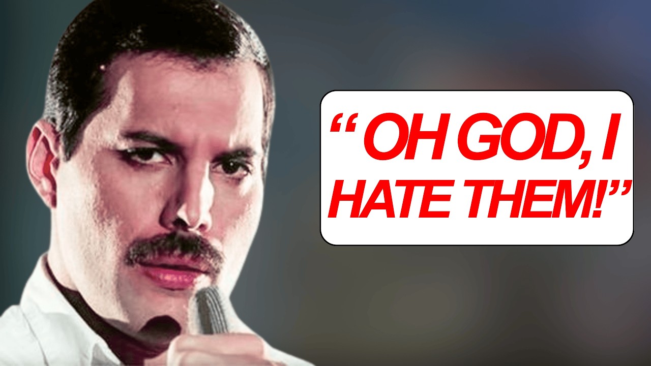 Freddie Mercury Names The Five Musicians He Hates Most!