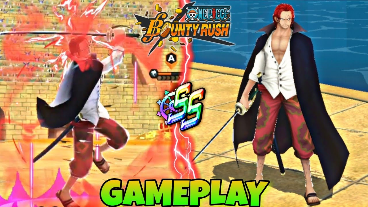 SHANKS RED GAMEPLAY !!! IL A ETE CREE POUR ABATTRE L'ENNEMI !!! | ONE PIECE BOUNTY RUSH - OPBR