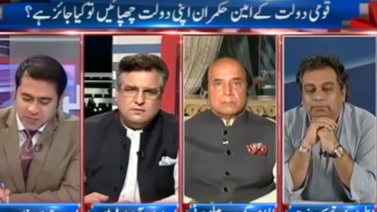 Takrar 11 April 2016 - Heated Debate between Daniyal Aziz and Arshad Sharif