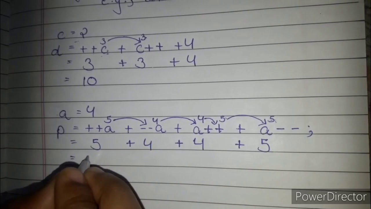 How to solve postfix & prefix expressions || Increment & Decrement Operator || ICSE Java