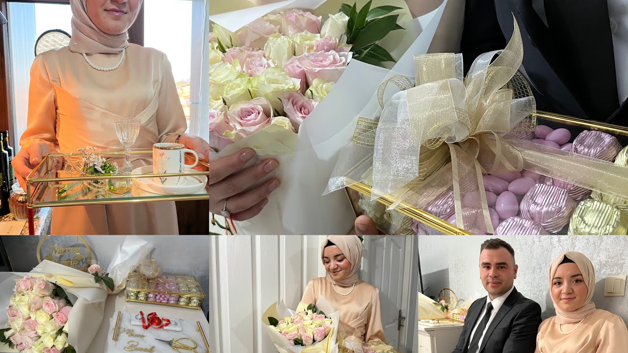 MERVE & BURAK İSTEME SÖZ MERASİMİ 💍 - DAMAT BEYDEN JESTLER 😍 -50 KİŞİLİK SÖZ MENÜSÜ