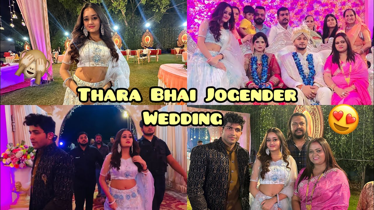 Thara Bhai Jogender Ke Sister Ki Marriage Ceremony me bahut maja Aya | Bindass Kavya