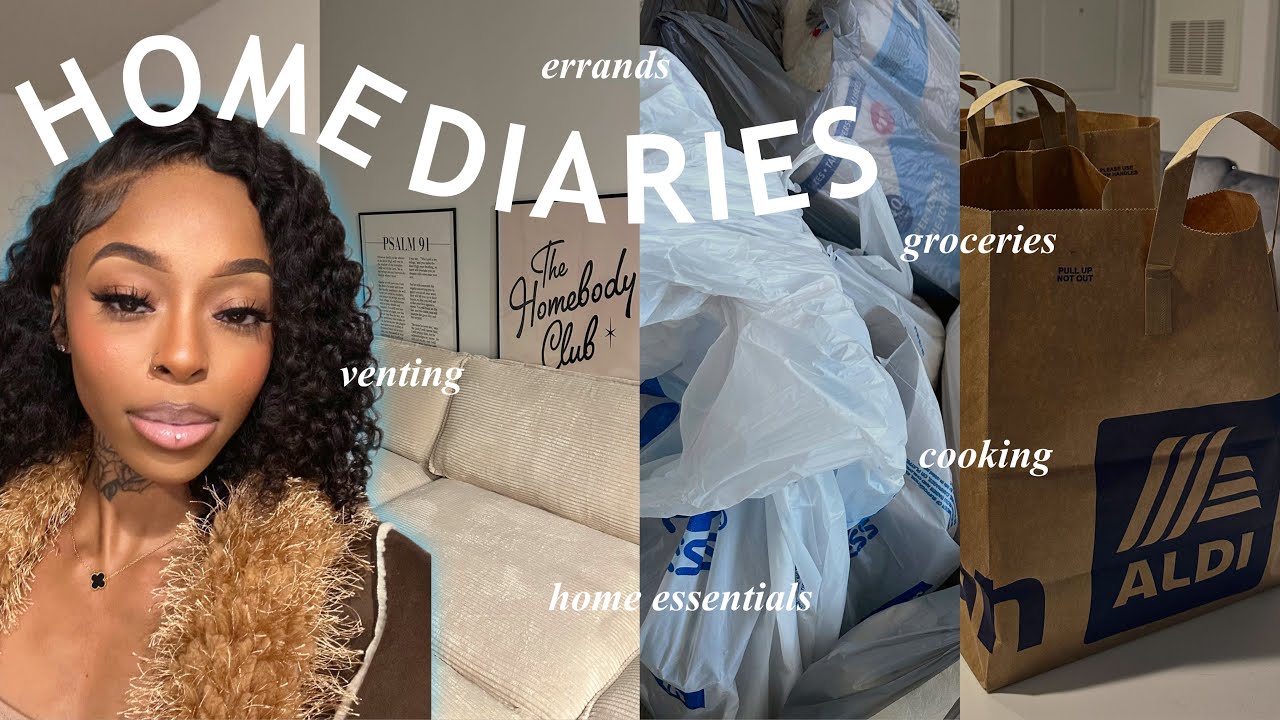 home diaries ep.14! everything keeps going wrong 🥲 grocery shopping, dollar tree haul, cooking etc.
