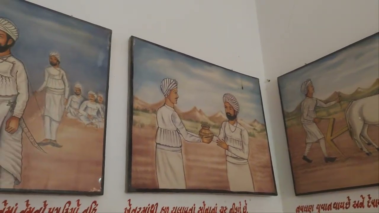 Rajendrasinh Gohil BHAVNAGAR Visit to Ahir kulbhushan Shri Vir Devayat Bodar ji nu tirth bodidar