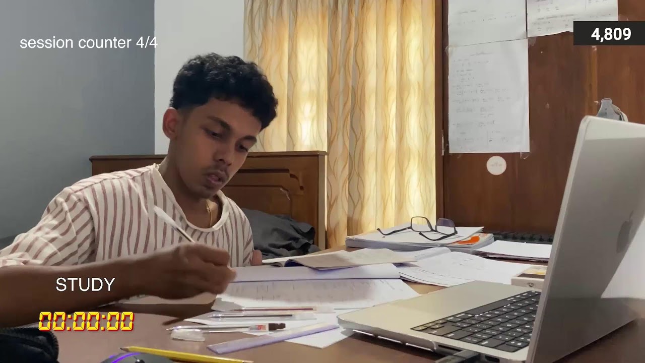 study with me live pomodoro!