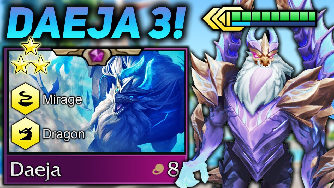 3 STAR DAEJA 8 MIRAGE CARRY WITH 5 CAVALIER FRONTLINE!! | Teamfight Tactics Patch 12.14