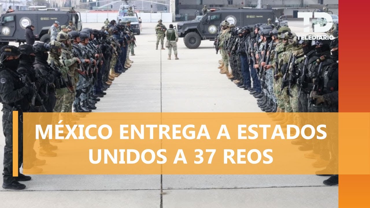 México traslada a 37 reos del penal del Altiplano a Estados Unidos