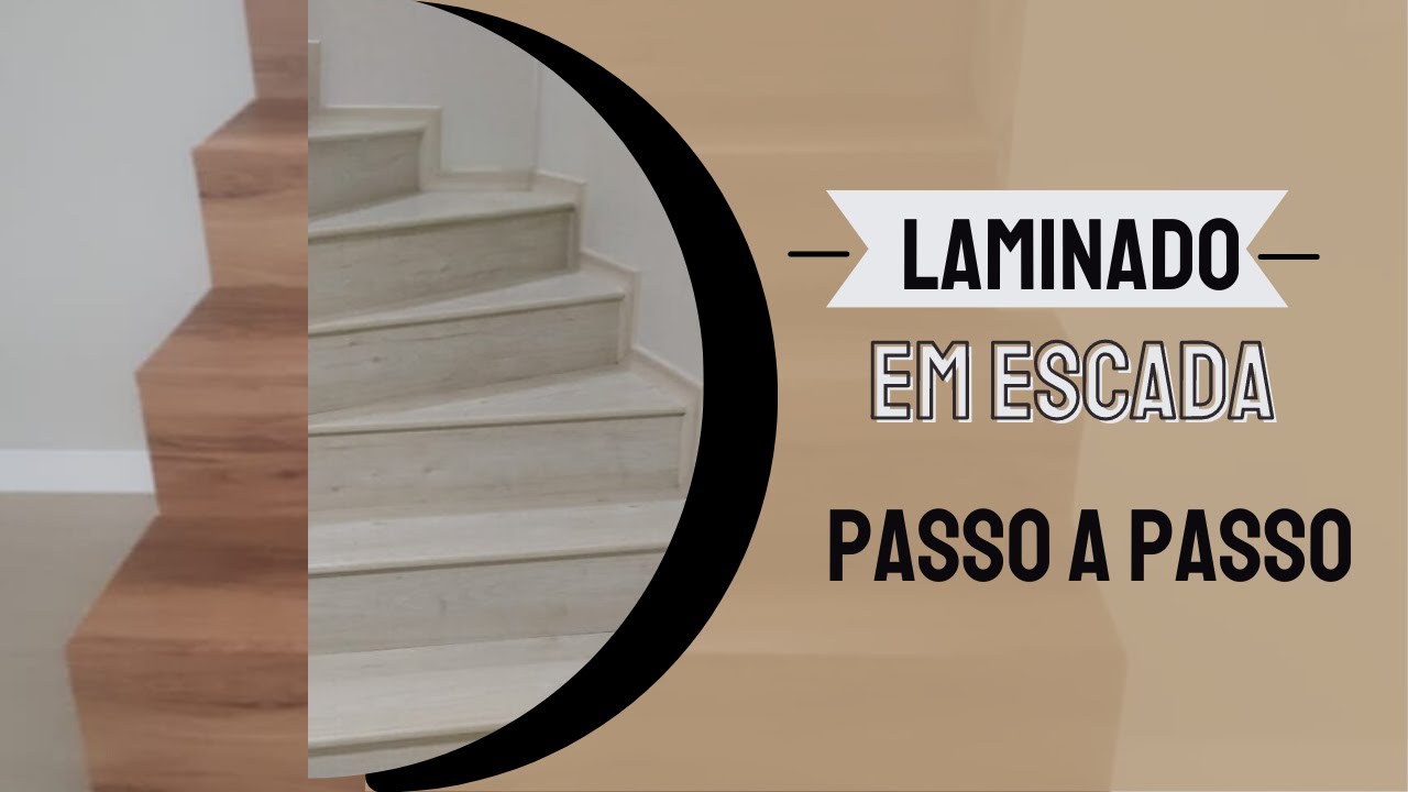 COMO INSTALAR PISO LAMINADO na ESCADA // Eliel Carlos
