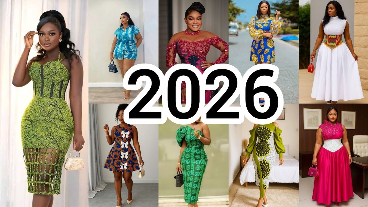 2026 TRENDY AND HOTTEST ANKARA GOWN STYLES/ANKARA LONG & SHORT GOWN DESIGNS /TRENDING ANKARA STYLES