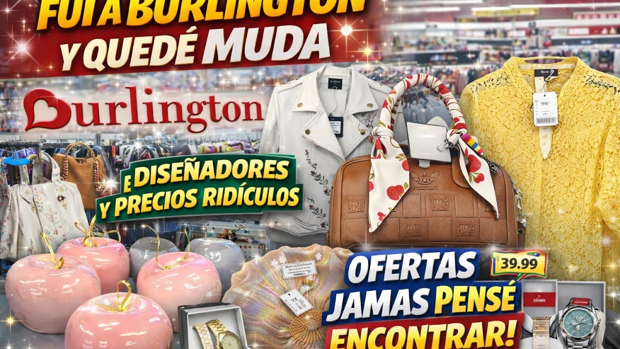 ESTO NO ME HABÍA PASADO NUNCA… ¡BURLINGTON ME DEJÓ MUDA! 😭🛍️Creo que es mejor que TJMAXX😱