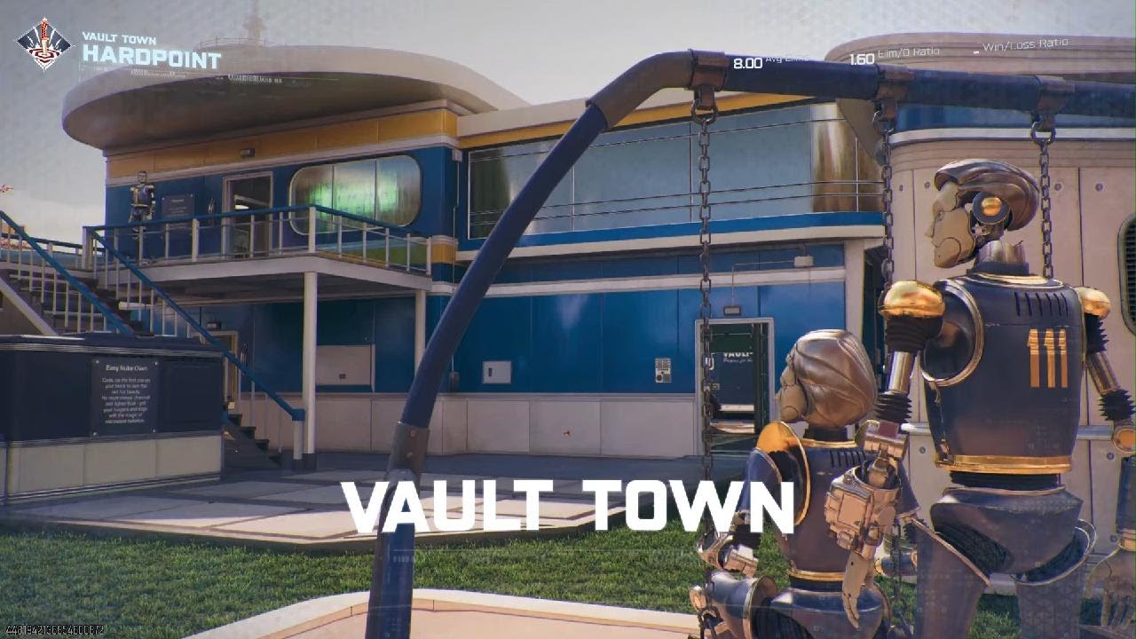 BlackOps7 : Hardpoint On Vaulttown. (MOD 15 Gameplay)