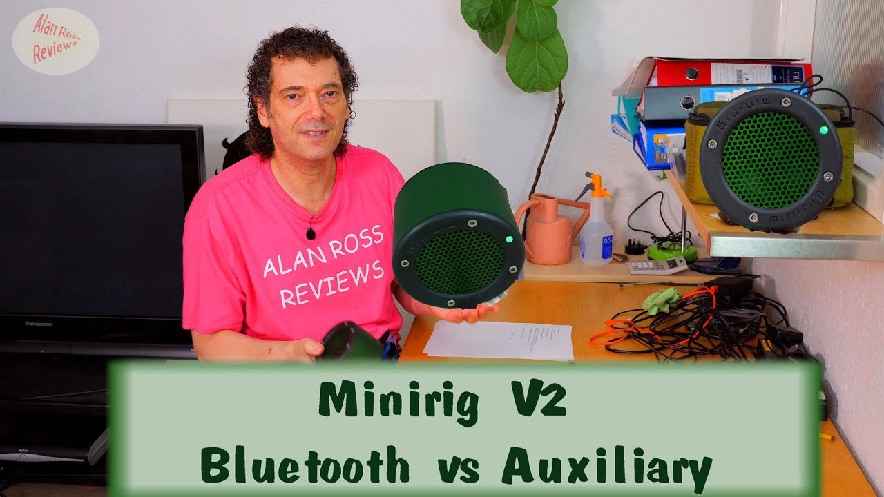 Minirig 2 speaker &ndash; Bluetooth vs auxiliary tests &ndash; loudness tests