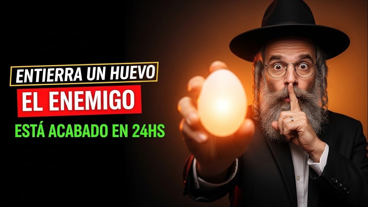 SOLO Entierra un HUEVO durante 7 DÍAS y el ENEMIGO estará ACABADO | Ritual de Protección Espiritual