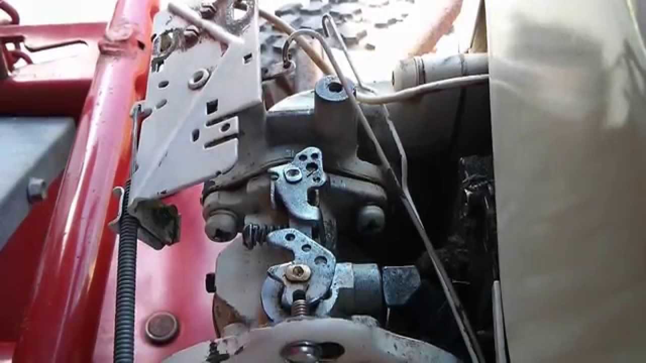 Snapper RER 6hp Tecumseh Choke and Throttle