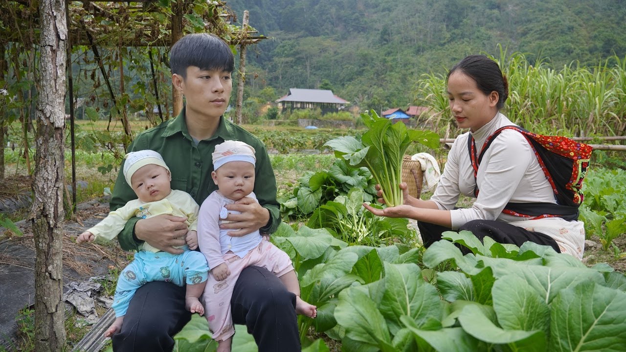 Cook a delicious and nutritious meal for your wife who is recovering from childbirth.