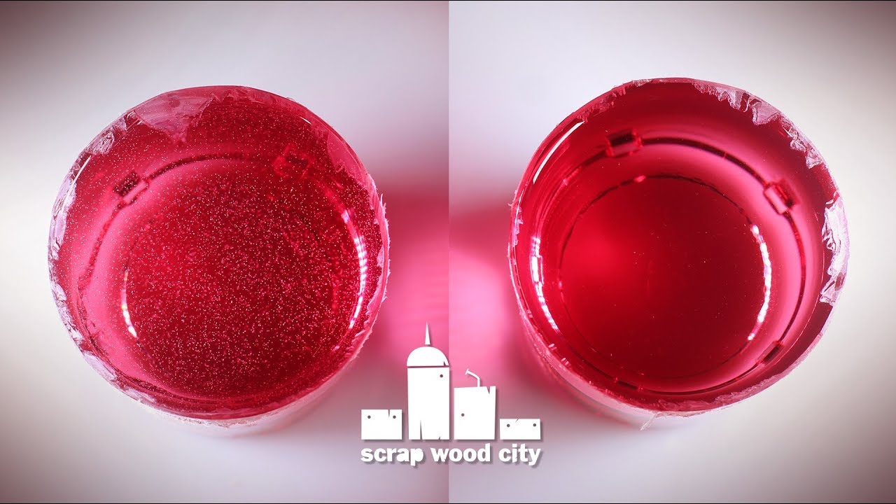 How to remove bubbles from resin castings with the vacuum chamber