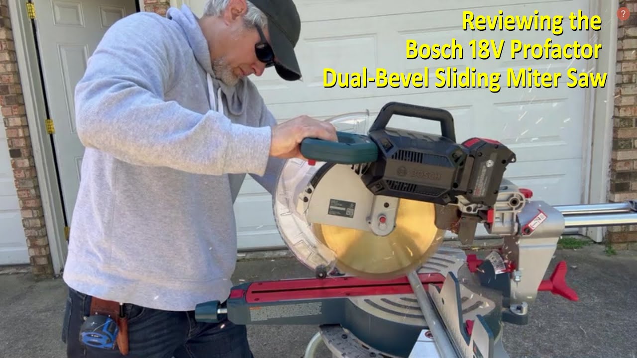 Bosch 18V ProFactor 12" Miter Saw Review