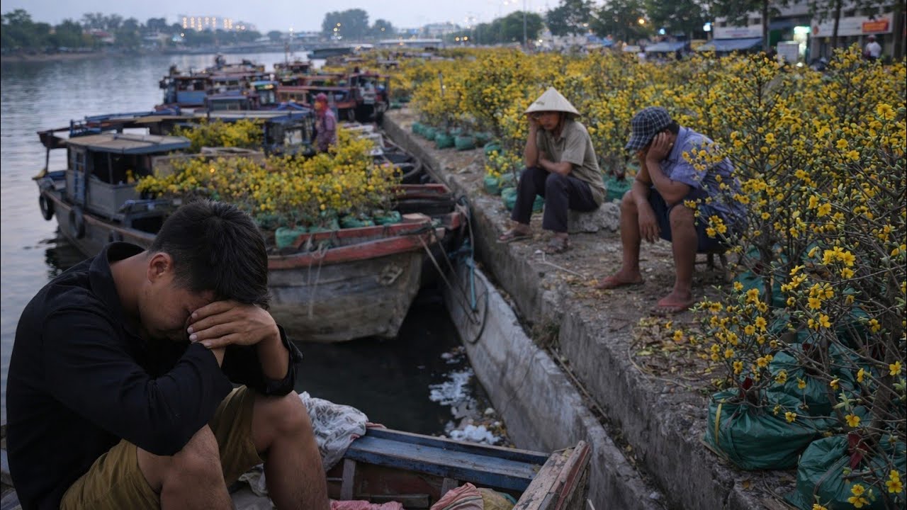 Rớt Nước Mắt Chợ Bình Đông Sáng 29 Tết Hoa Còn Nhiều nhà vườn như ngồi trên đống lửa
