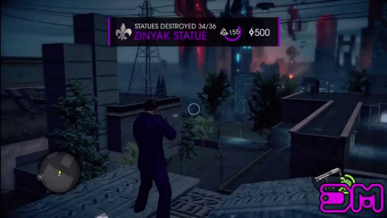 Saints Rows 4 - All Zinyak Statue Locations