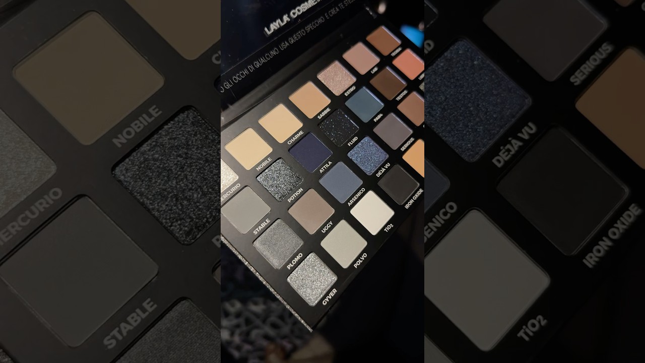 Итальянская палетка теней CREATOR! #laylacosmetics