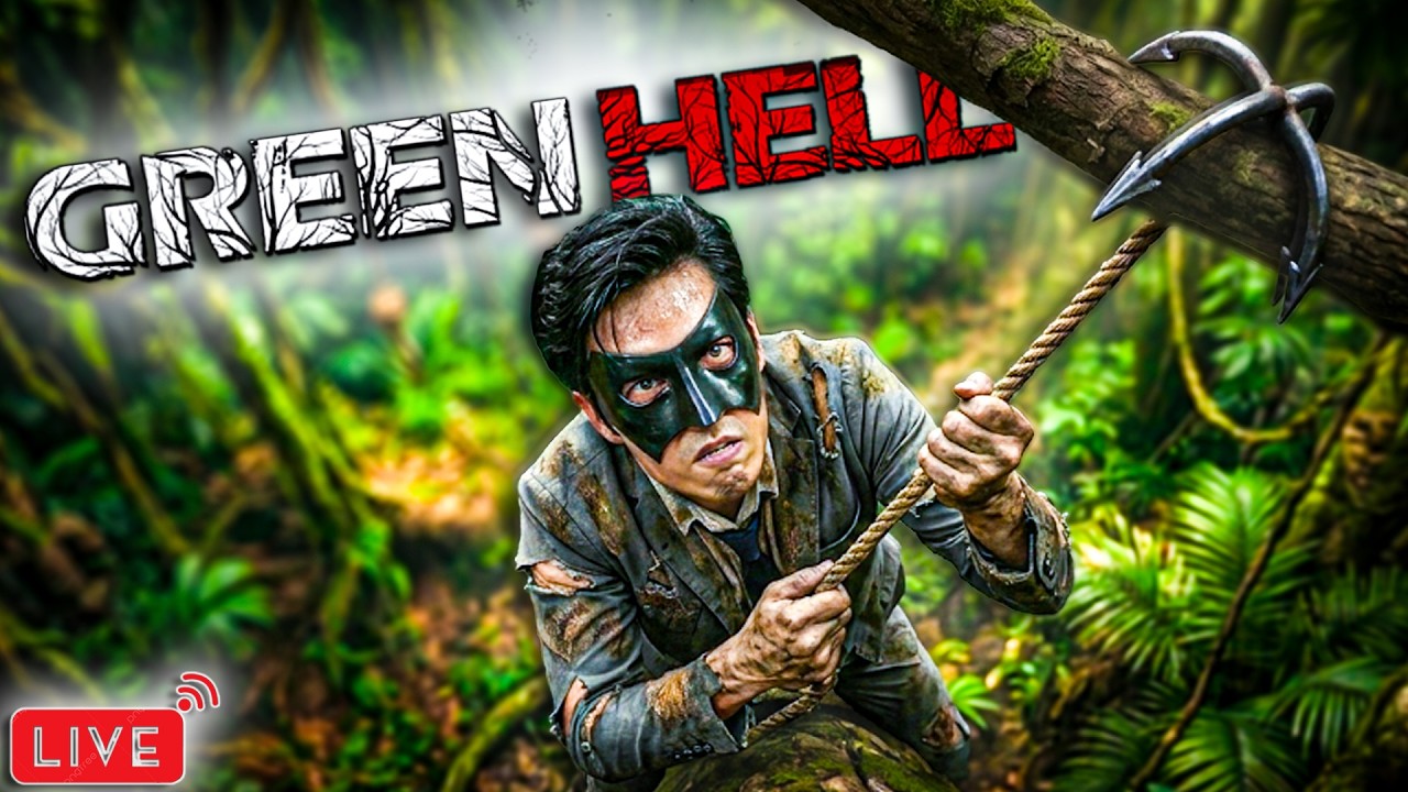 ¡AL FIN! Desbloqueando las ZONAS PROHIBIDAS de Green Hell con el GANCHO.