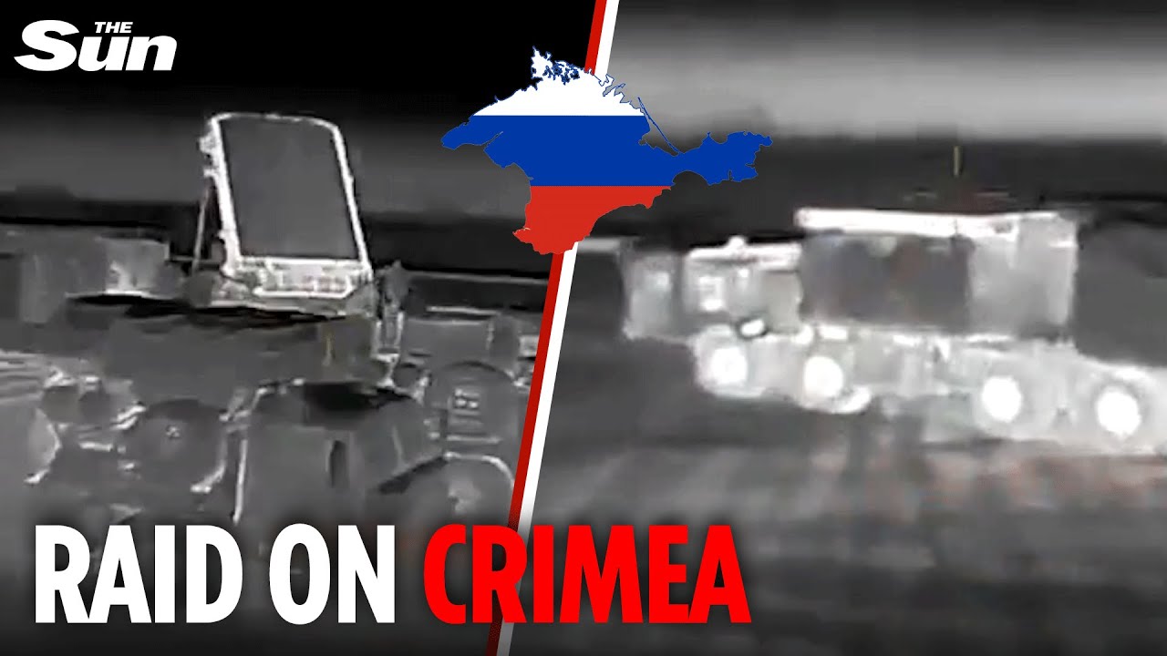 Swarm of Ukrainian drones hunt down Russian missile batteries in long-range Crimea raid