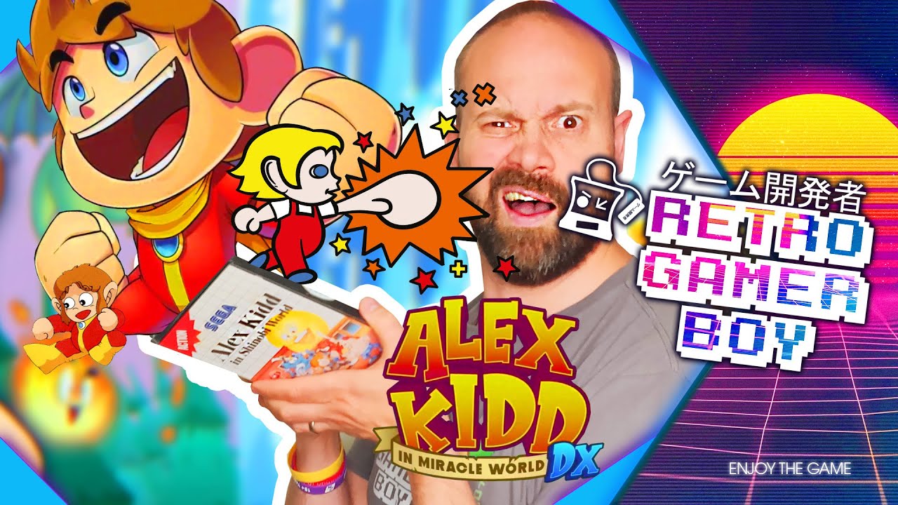 Stunning Alex Kidd in Miracle World Remake