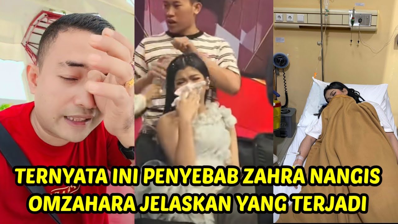 Zahra nangis, om nya zahra jelaskan yang trrjadi pada zahra