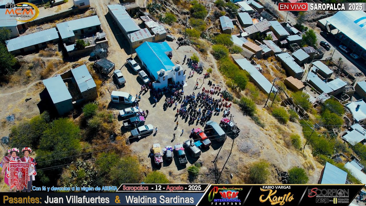 Fabio Vargas KARILO EN VIVO - HUAYÑO SAROPALQUEÑITA 2025 Pasantes: Juan & Waldina MCM Producciones