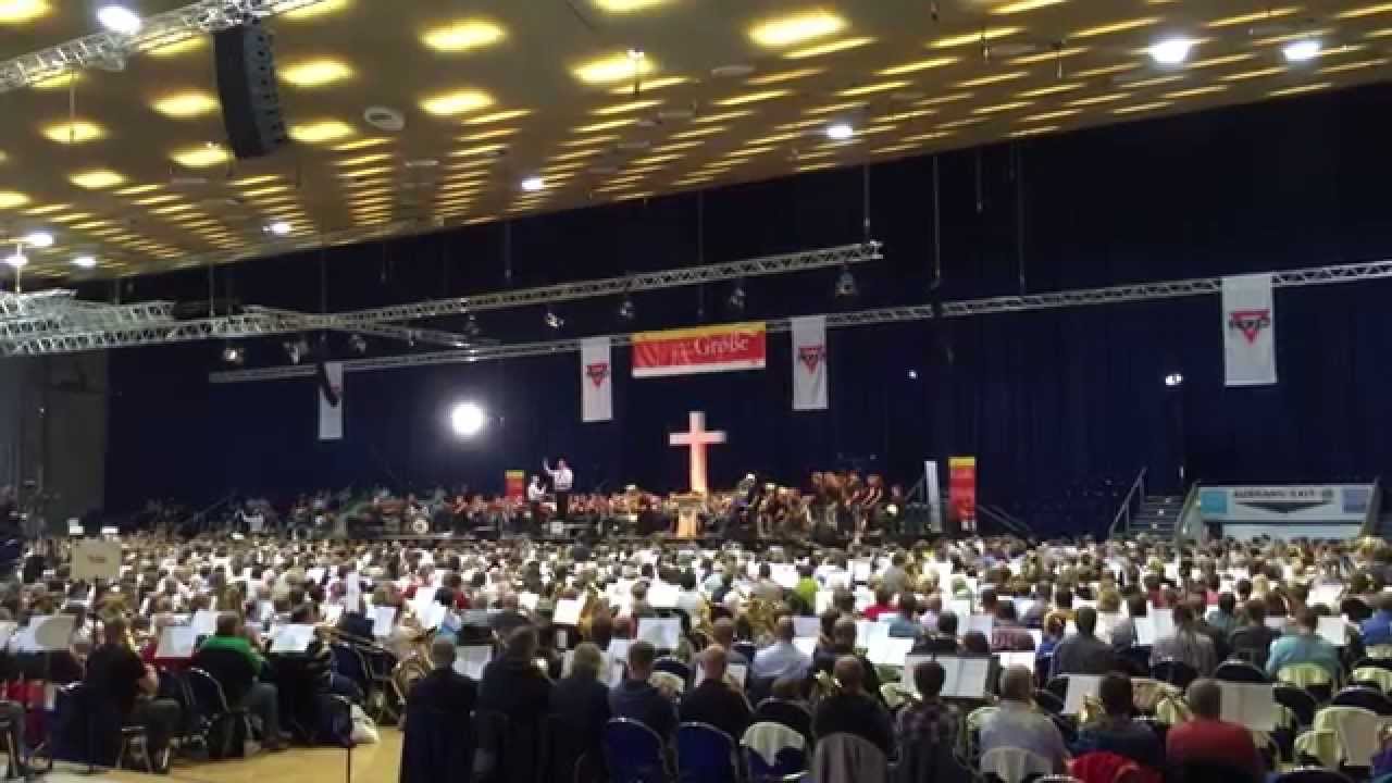 Bundesposaunenfest 2015 CVJM Westbund  Essen Grugahalle   