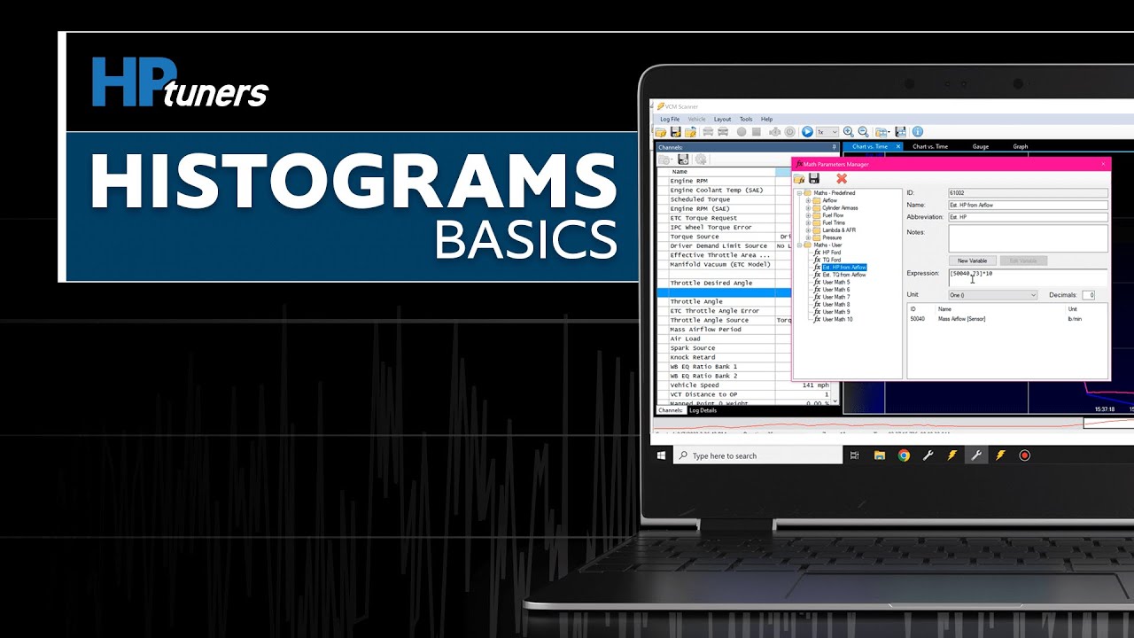 How to Customize Layouts & Histograms in VCM Scanner | HP Tuners