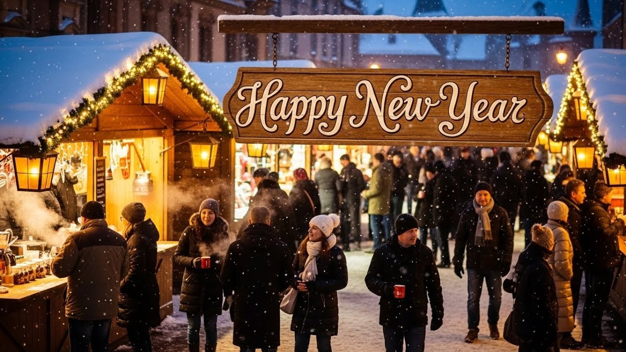 Vintage New Year Oldies 1940s–1960s 🎶 Cozy Classic Songs for New Year Ambience