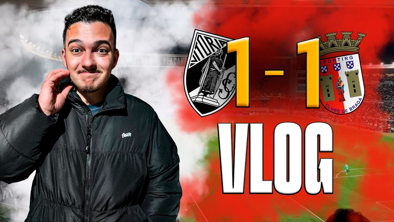 DERBY DO MINHO COM AMBIENTE INCRÍVEL EM GUIMARÃES! 🔥⚔️ (VITÓRIA SC 1-1 SC BRAGA) 