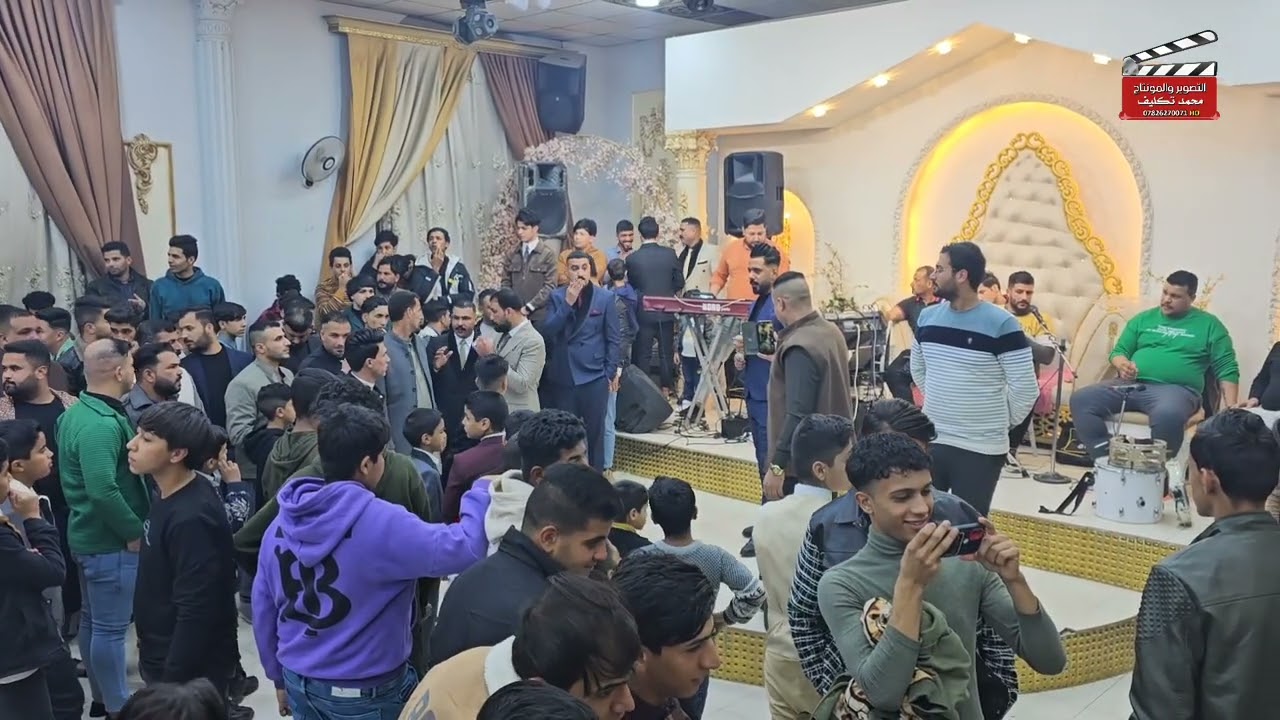 حفل حناء الحبيب والغالي حسين رضا الحميداوي الف الف مبروك