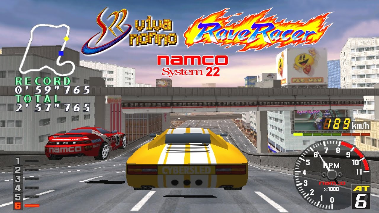 Rave Racer ~The Real Arcade | VIVA NONNO | Namco System 22 Emulator | 4K 60FPS PC  Gameplay