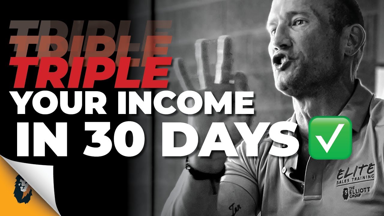 #1 WAY to TRIPLE Your Income In 30 DAYS // Andy Elliott