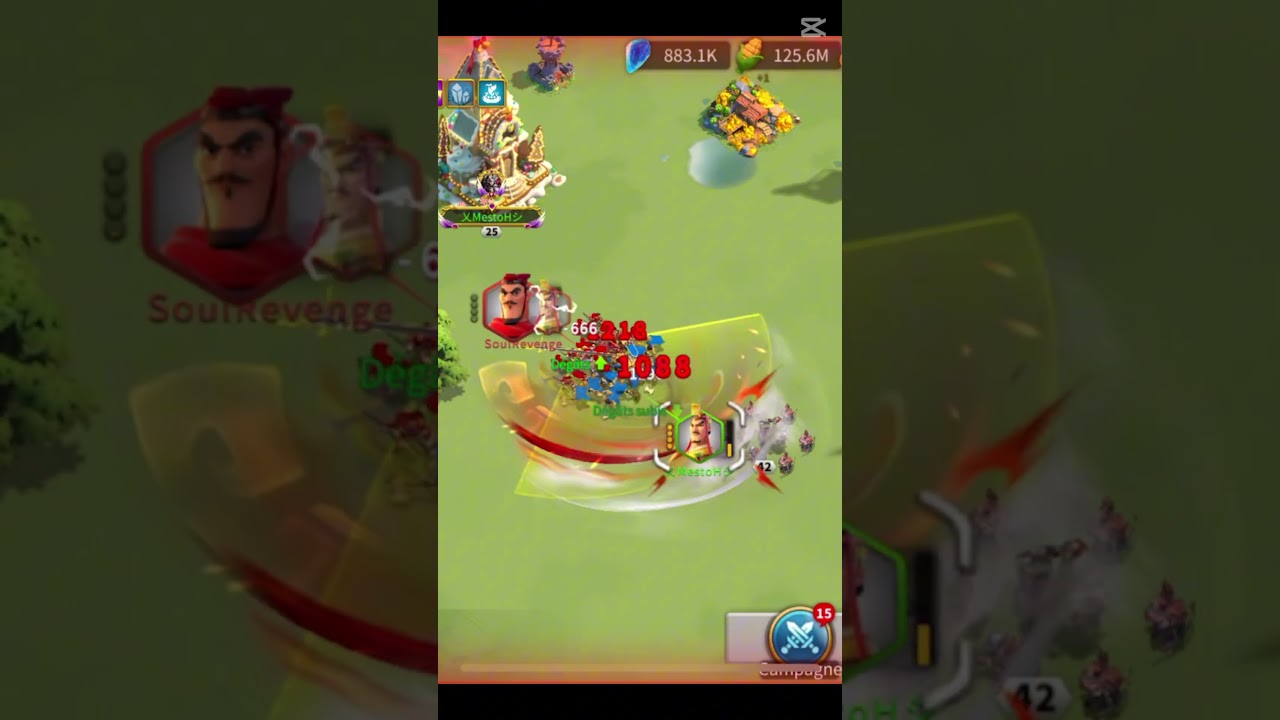 Bai Qi , liu che VS Liu che Alex rise of kingdom|  #rok #rokstrategy #riseofkingdoms #memes